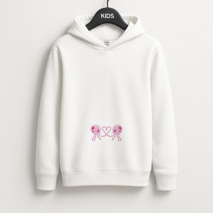 Love Heart Unisex Kids Hoodie