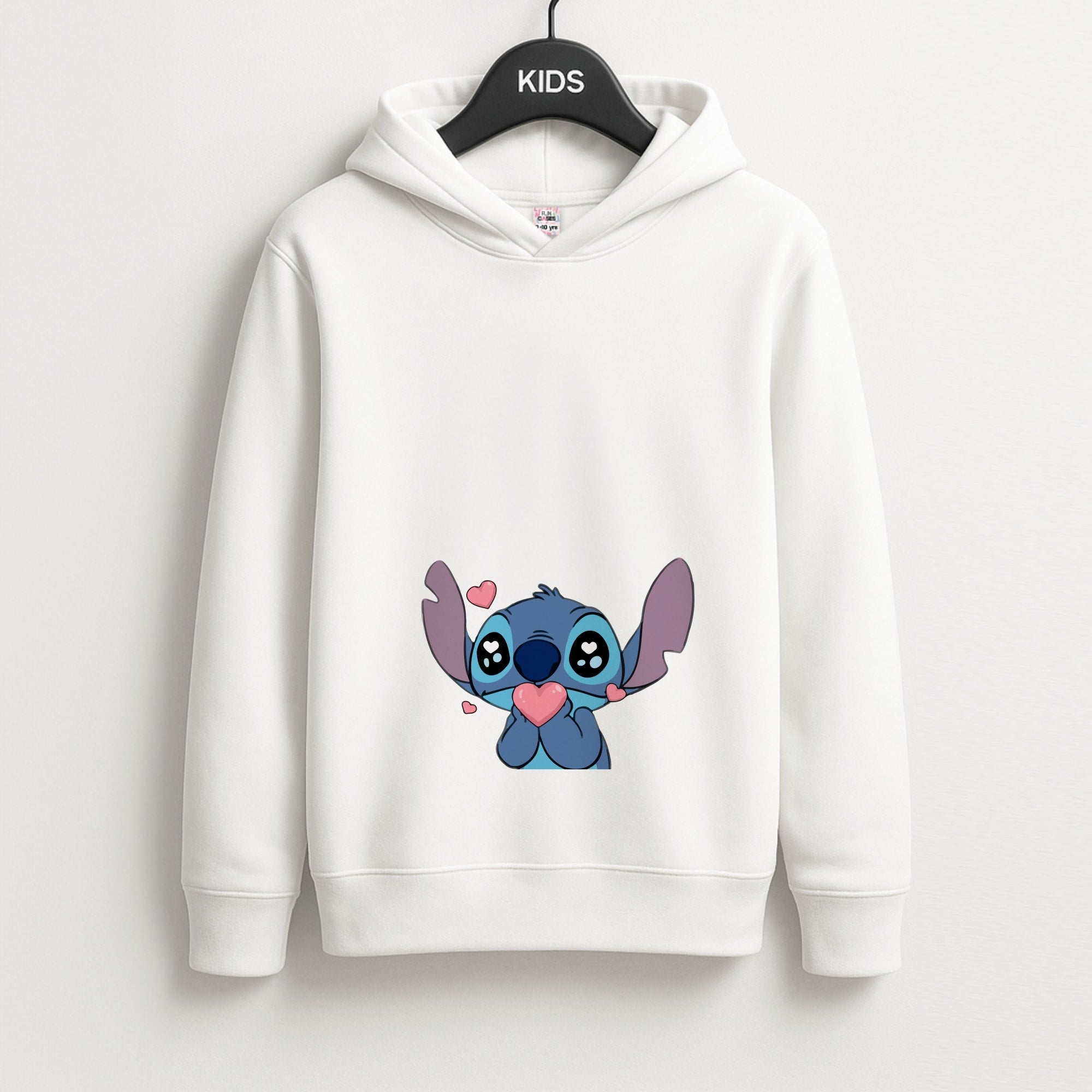 Cute Alien Blue Kids Hoodie