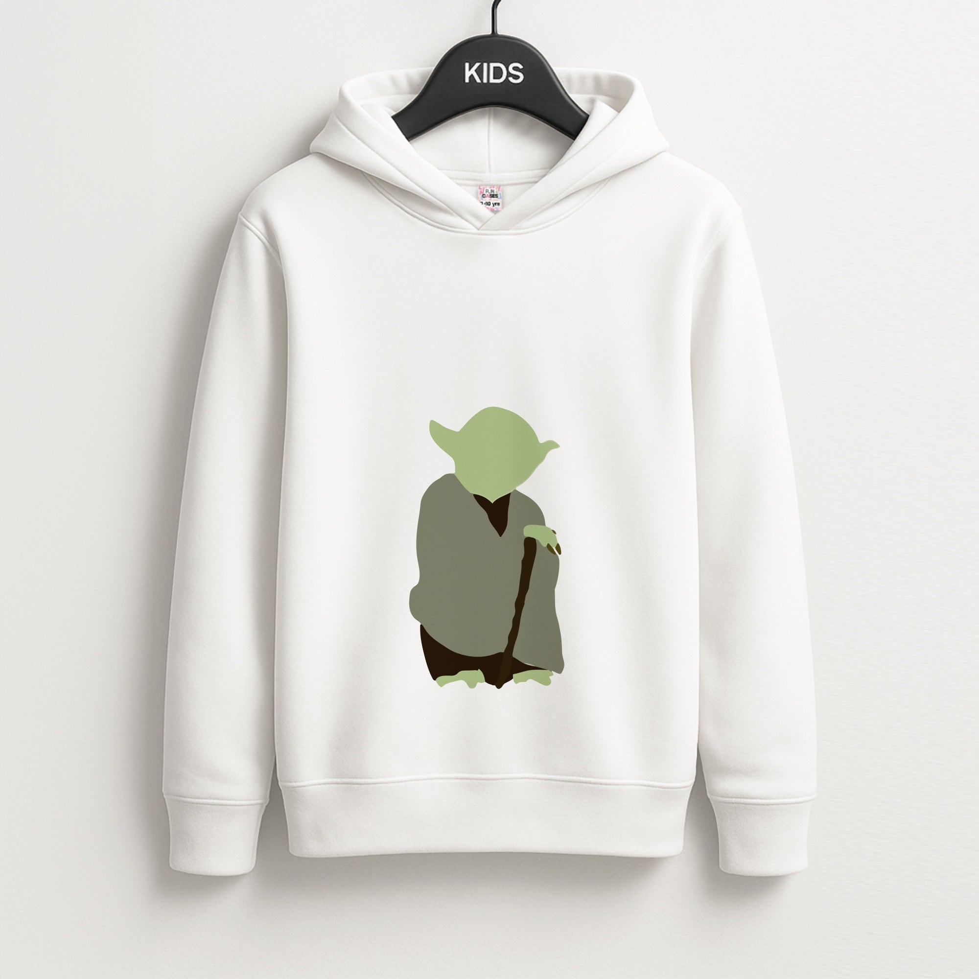 Yoda Faceless Kids Hoodie