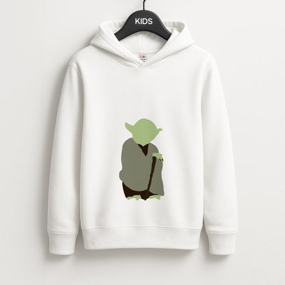 Yoda Faceless Unisex Kids Hoodie