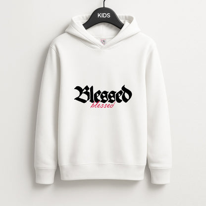 Glitter Blessed Unisex Kids Hoodie