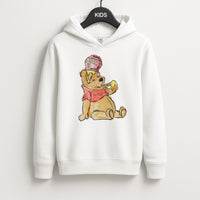 Winnie Sketch Kids Hoodie