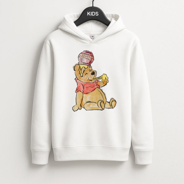 Winnie Sketch Kids Hoodie