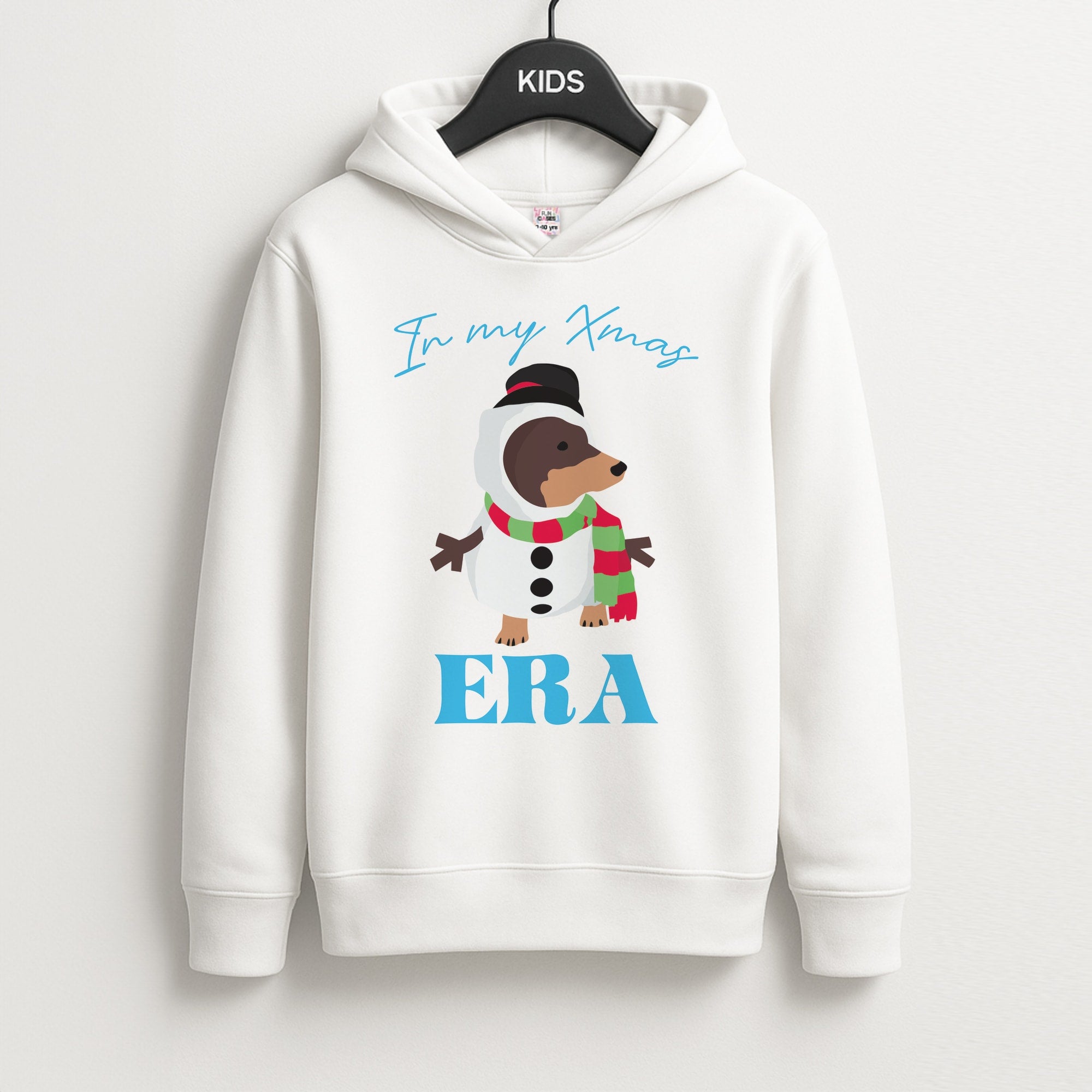 It's My Xmas Era Dog Unisex Kids Hoodie