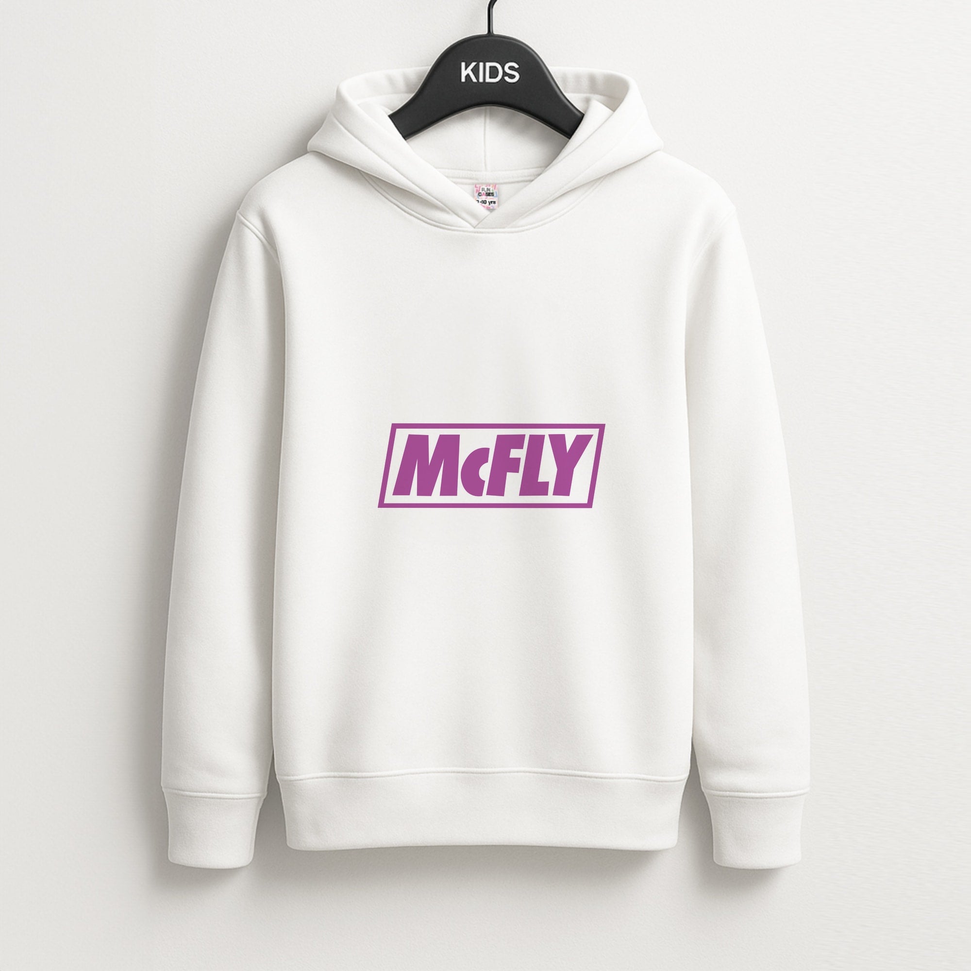 Yellow And Purple - McBand Unisex Kids Hoodie