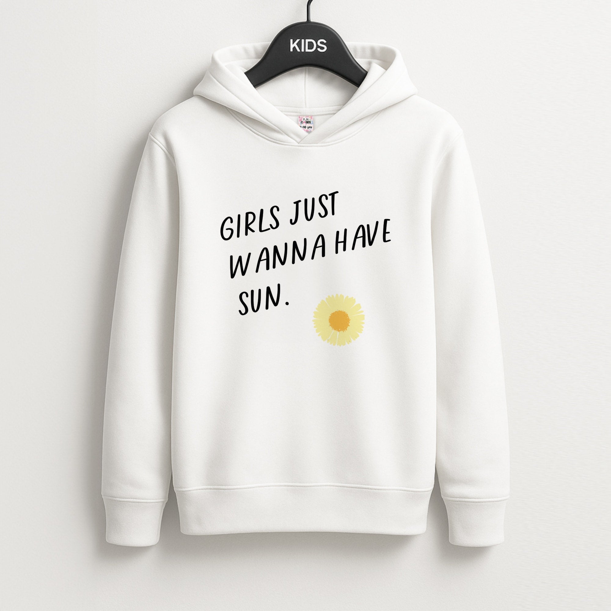 Girls Just Wanna Have Sun - Summer Kids Hoodie