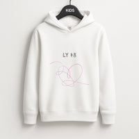 LY Heart - K Pop Kids Hoodie