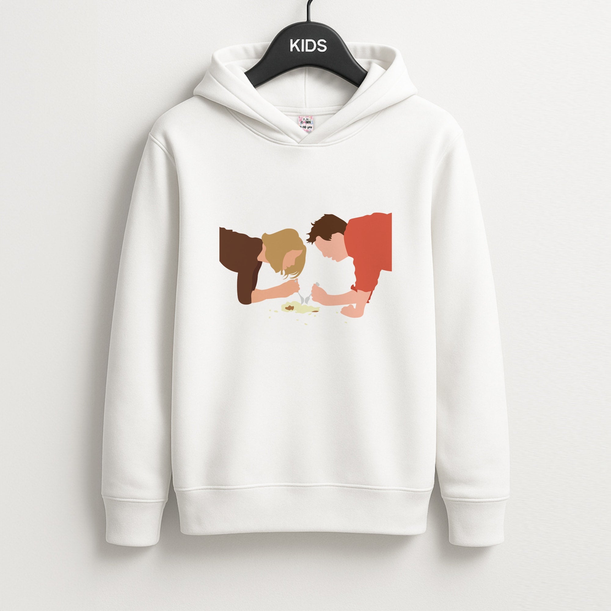 Eating Some Food Kids Hoodie