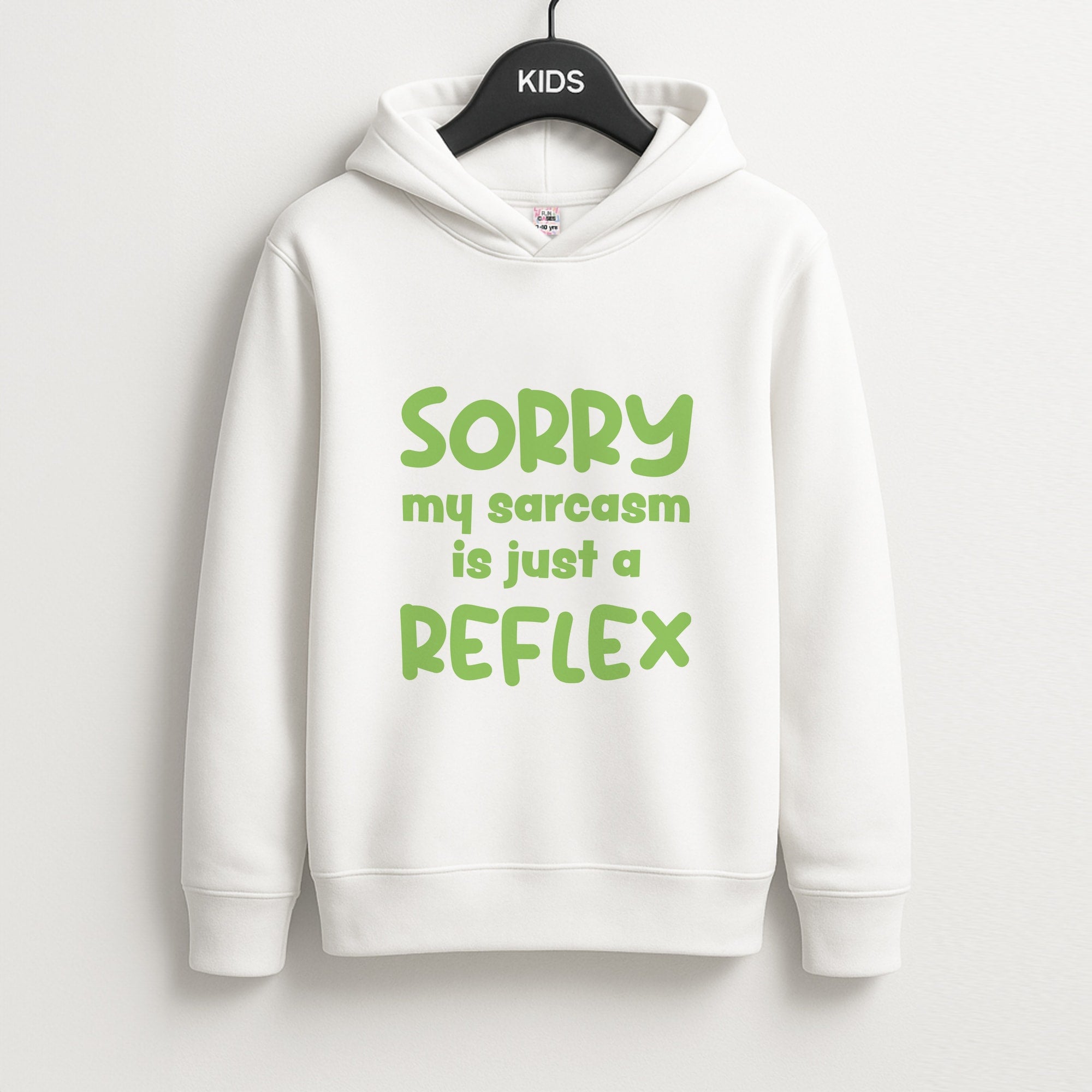 Sorry My Sarcasm Kids Hoodie
