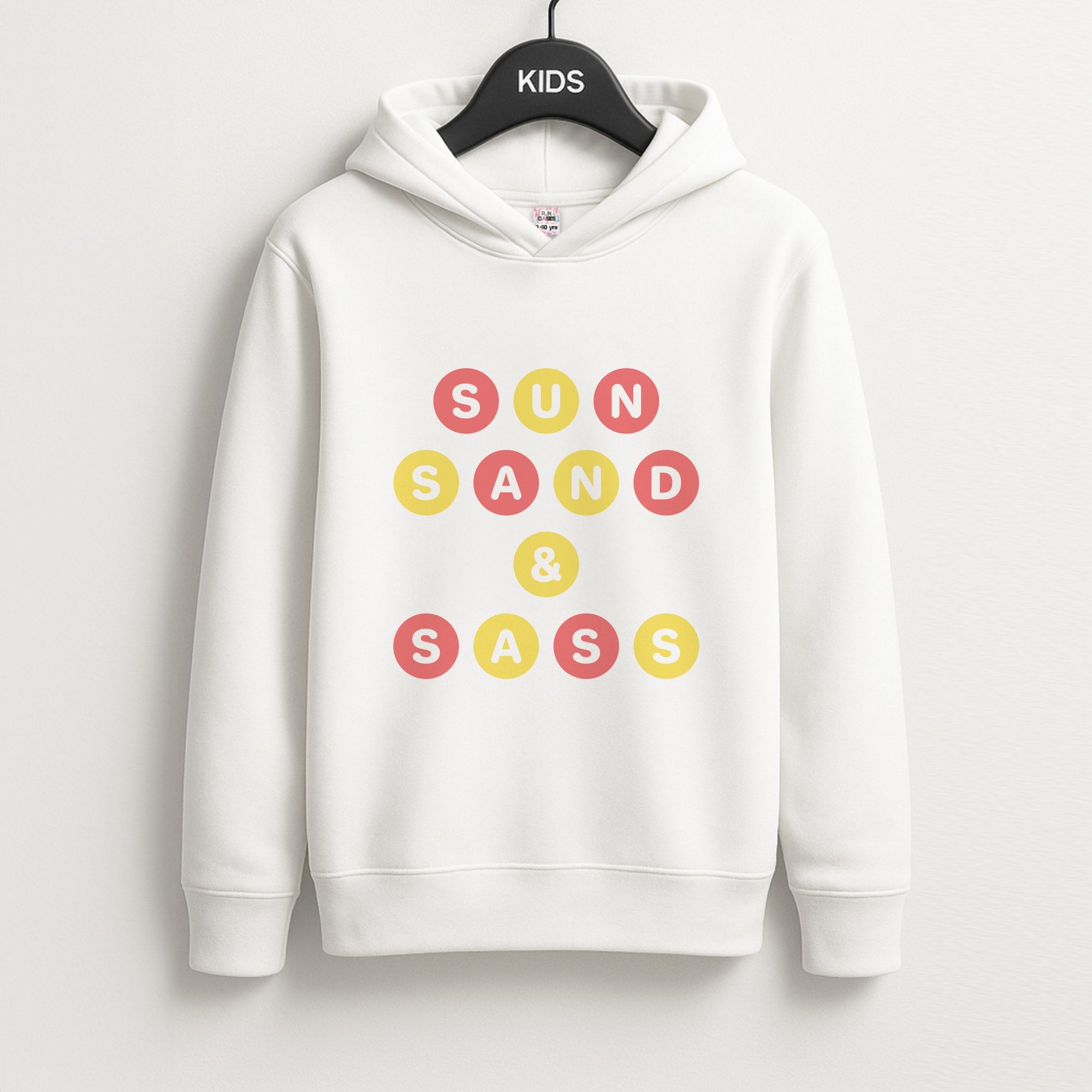 Sun, Sand And Sass Kids Hoodie