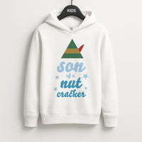 Son Of A Nut Cracker - Elf Kids Hoodie