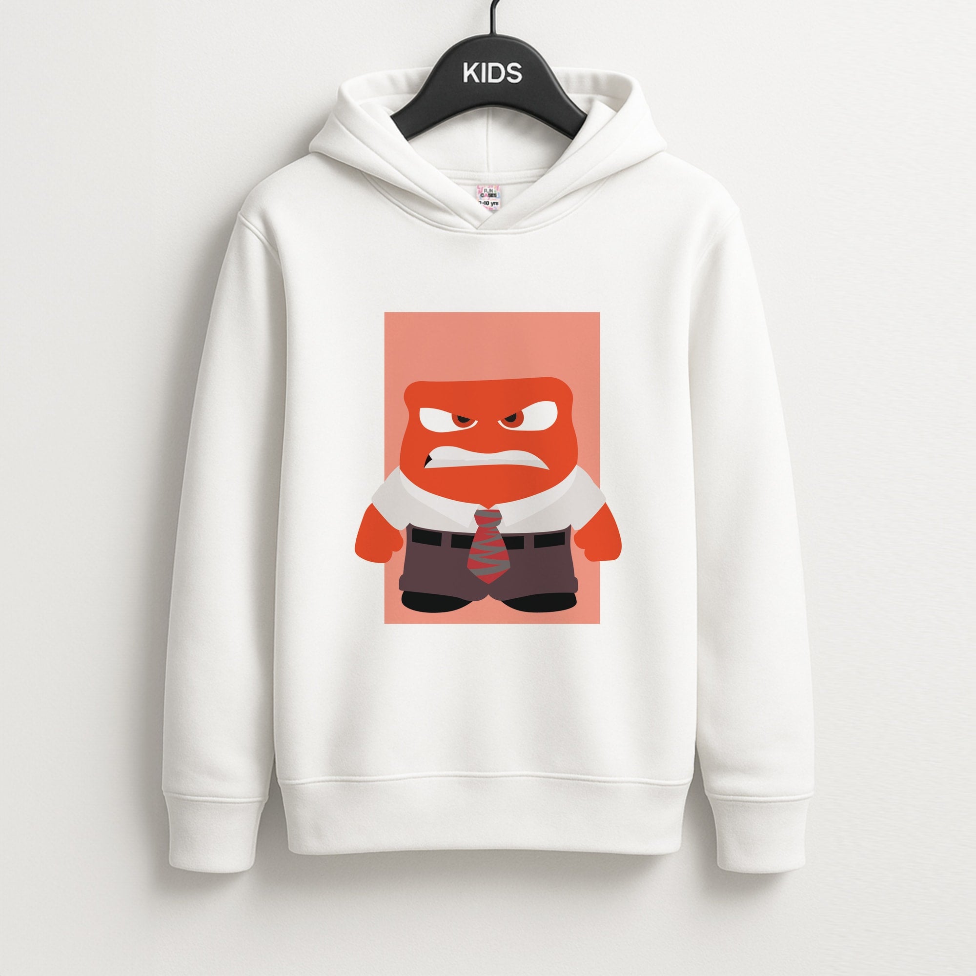 Anger - Inside Out Kids Hoodie