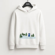Christmas Tardis - Doctor Who Kids Hoodie 1