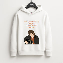 Babe I Just Wanna.. Unisex Kids Hoodie