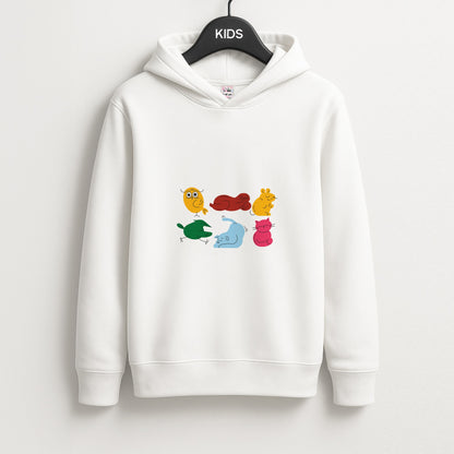 Animal Doodles - Chamberlain Unisex Kids Hoodie