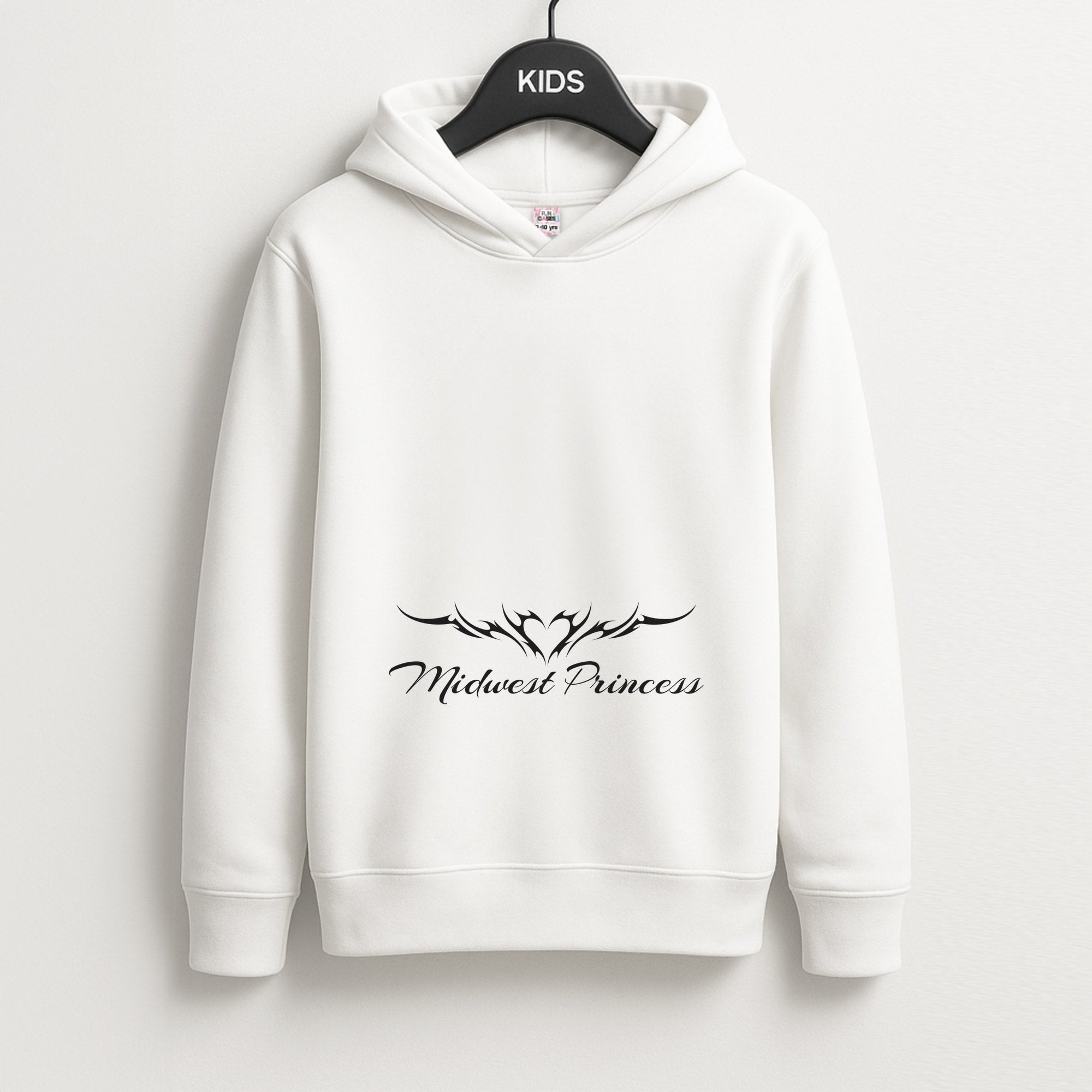 Midwest Princess Tattoo Unisex Kids Hoodie