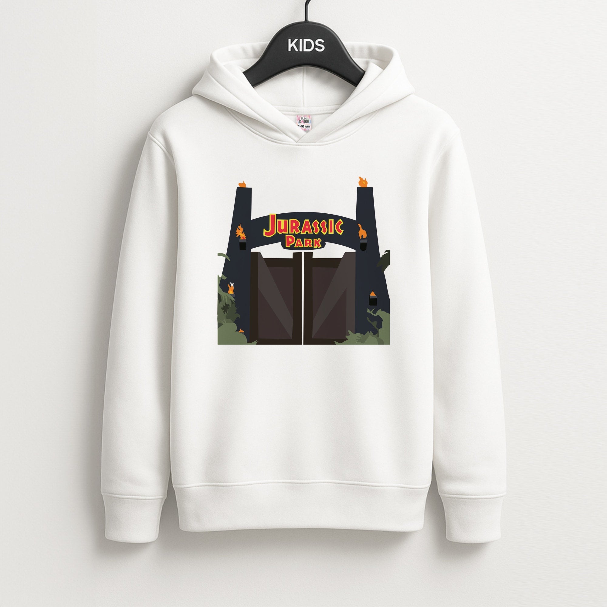 The gate - Dinosaur Park Kids Hoodie