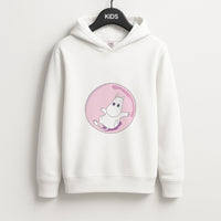 Moomin In A Pink Bubble  Kids Hoodie