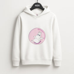 Moomin In A Pink Bubble  Unisex Kids Hoodie