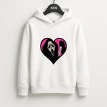 Heart face - Halloween Unisex Kids Hoodie