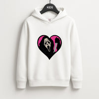 Heart face - Halloween Kids Hoodie