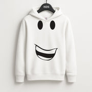 Yellow Face Kids Hoodie 1