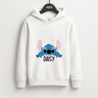 Blue Alien - Personalised Disney Kids Hoodie