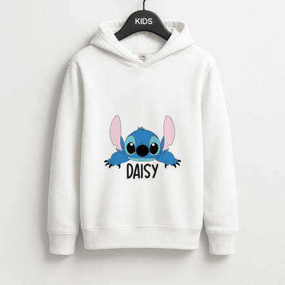Blue Alien - Personalised Disney Unisex Kids Hoodie