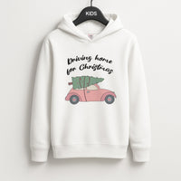 Driving Home For Christmas - Christmas Songs Kids Hoodie