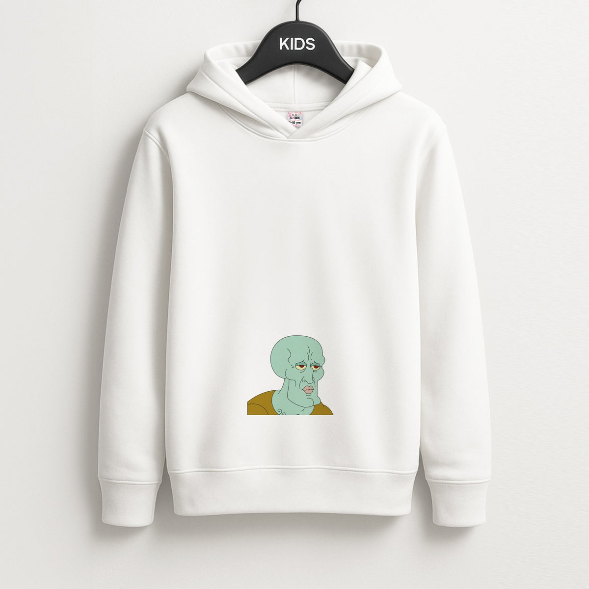 Muscly Squidward Kids Hoodie