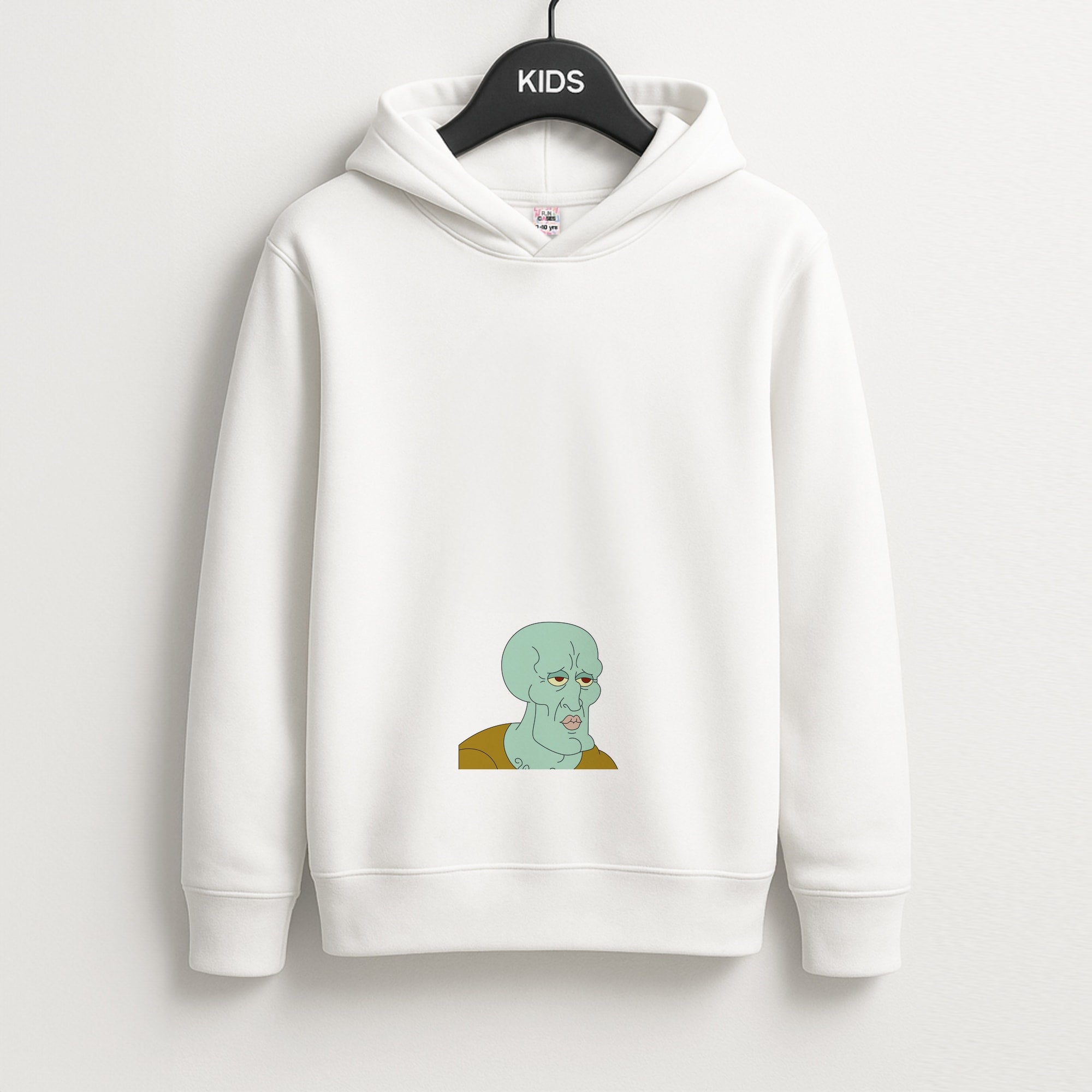 Muscly Squidward Unisex Kids Hoodie