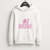Number One Mum  Kids Hoodie