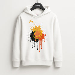 Orange Graffiti - Skate Aesthetic  Unisex Kids Hoodie