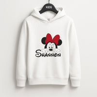 Minnie Mouse - Personalised Fairytale Kids Hoodie