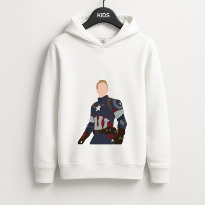 Captain America Unisex Kids Hoodie