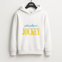 Chicken Jockey Blue Kids Hoodie