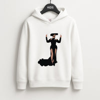 Middle Fingers - Queen B Kids Hoodie