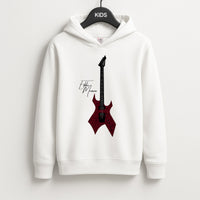 Eddie Munson Guitar Kids Hoodie