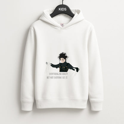 Everything Has Beauty - Scissorhands Unisex Kids Hoodie