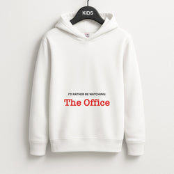 I'd Rather Be Watching The Office Unisex Kids Hoodie