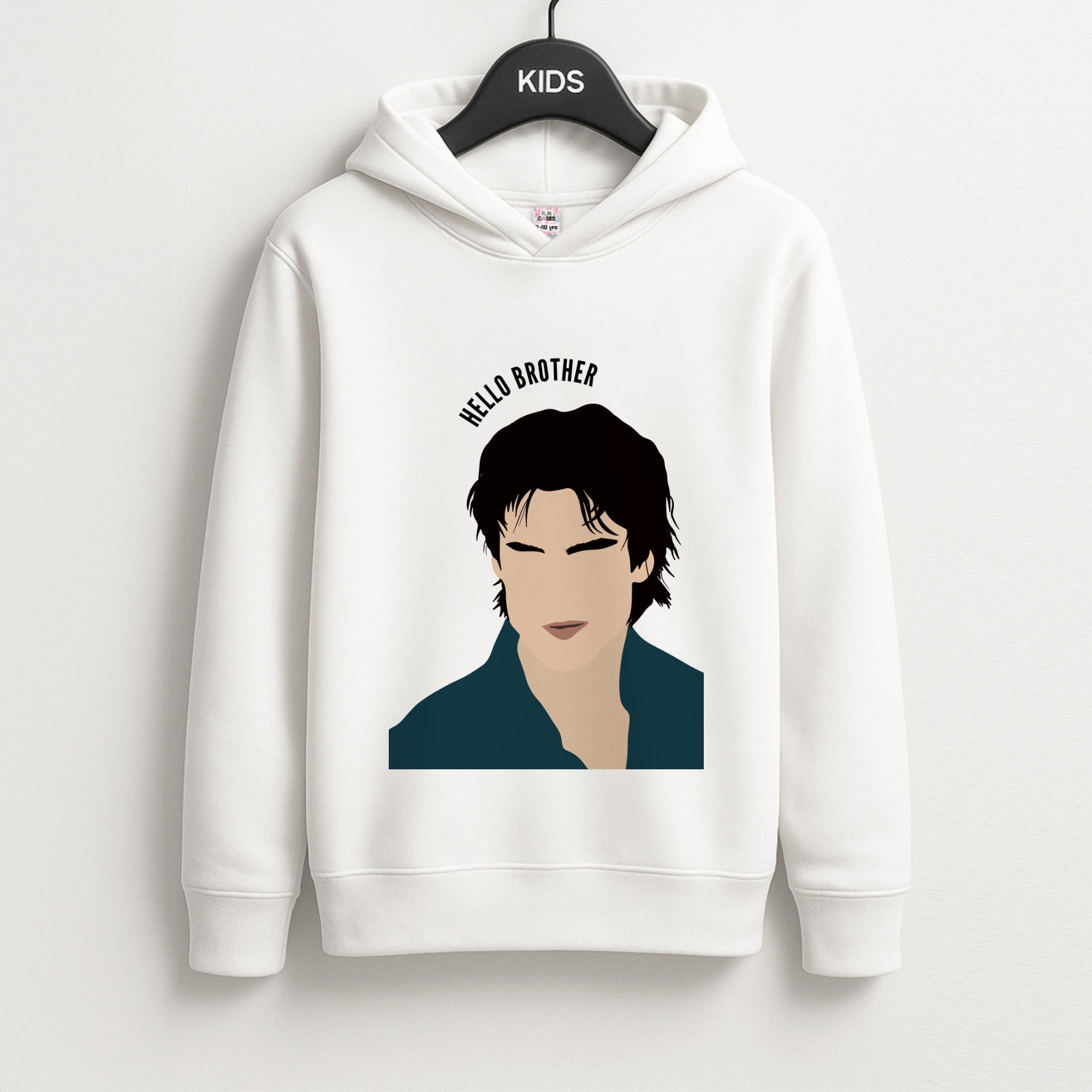 Hello Brother Cartoon - VD Kids Hoodie