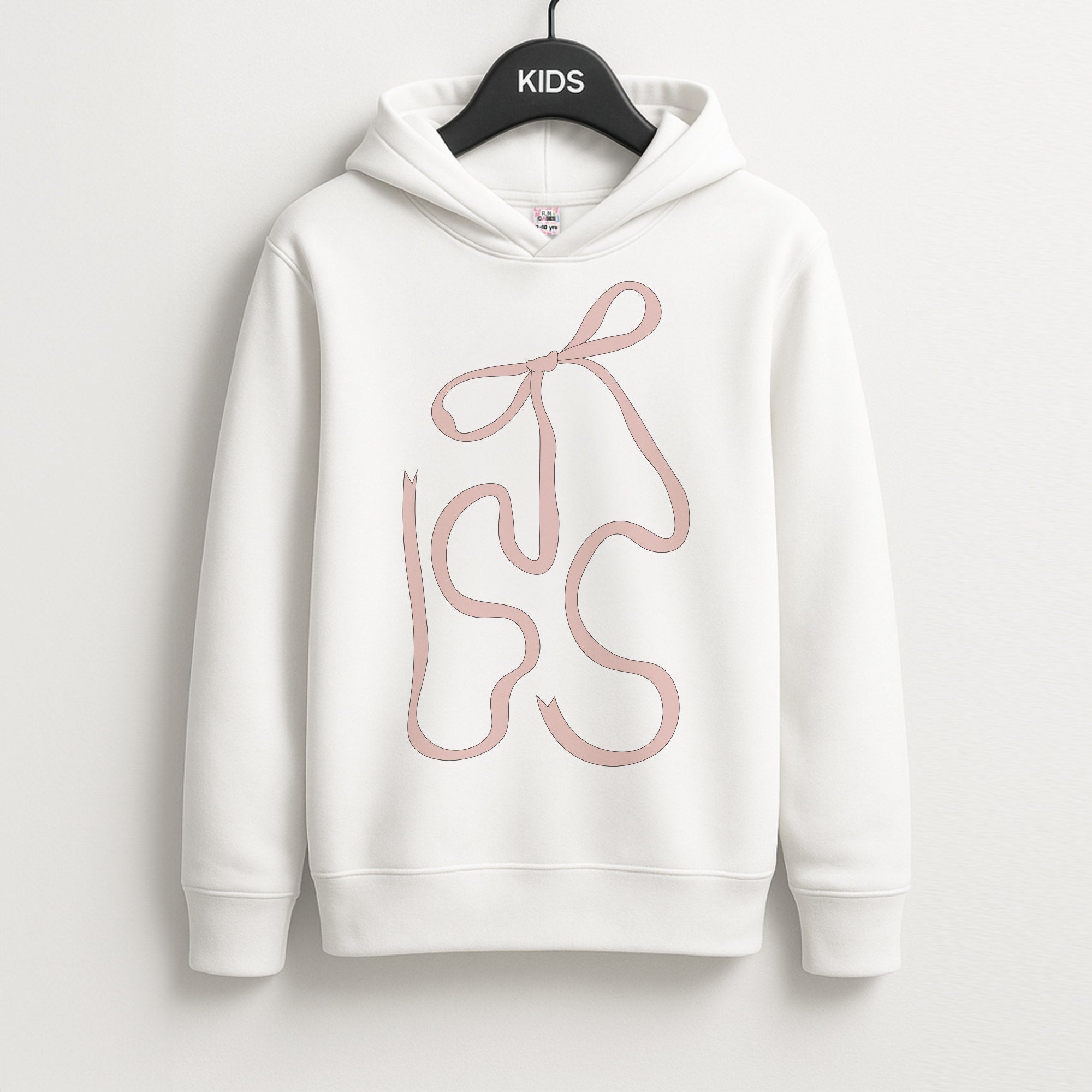 Pink Ribbon Unisex Kids Hoodie