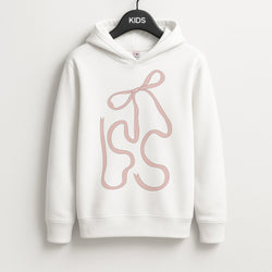 Pink Ribbon Unisex Kids Hoodie