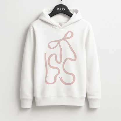 Pink Ribbon Unisex Kids Hoodie