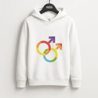 Gender Symbol Male - Pride Kids Hoodie