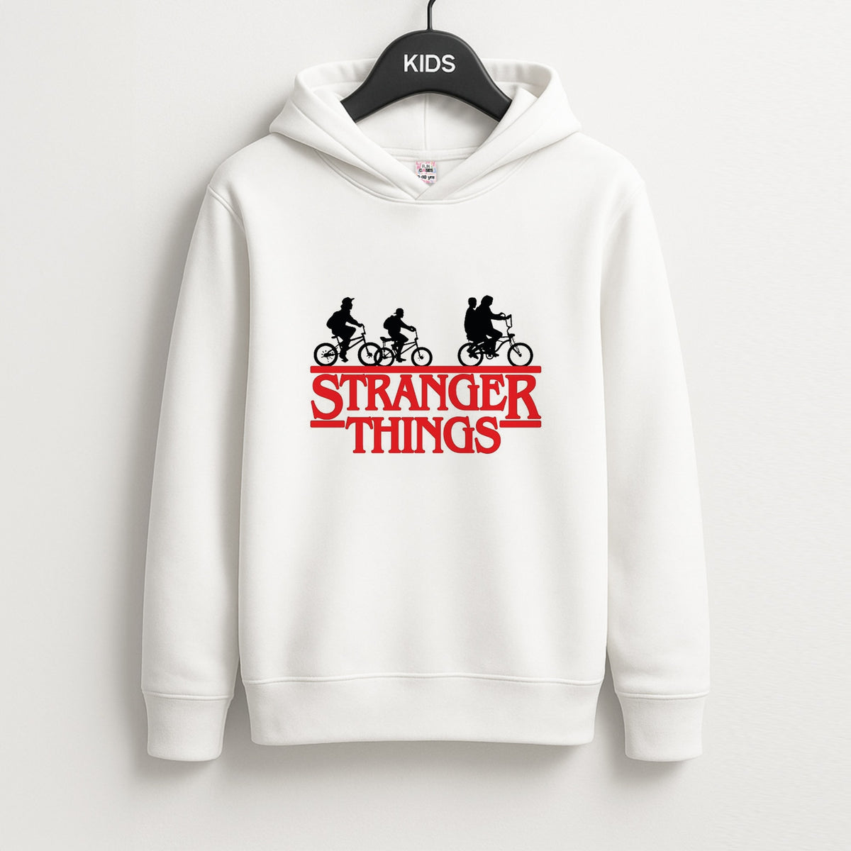 Stranger Cycling Logo Kids Hoodie