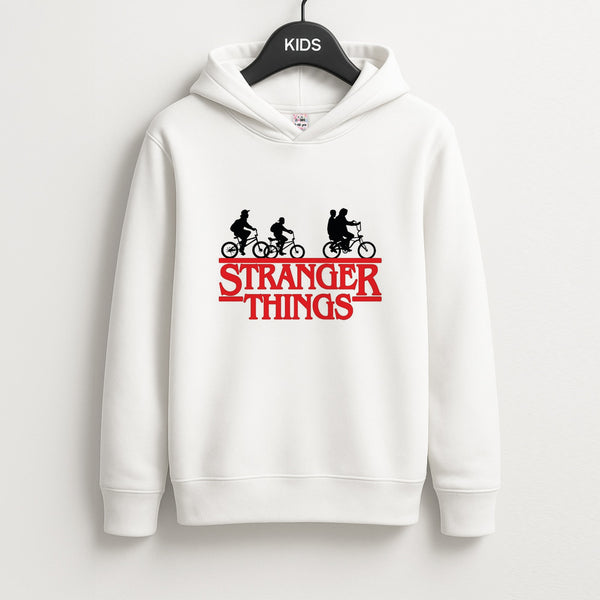 Stranger Cycling Logo Kids Hoodie