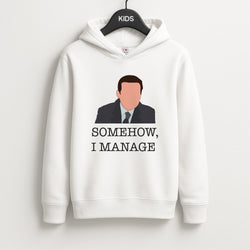 Somehow, I Manage Unisex Kids Hoodie