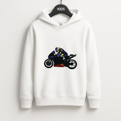 Purple Motorbike - Motorbike Unisex Kids Hoodie