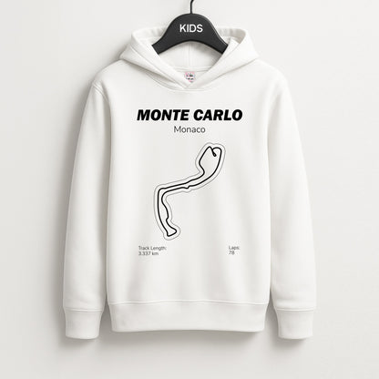 Monte Carlo Circuit Unisex Kids Hoodie